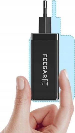 Karikues muri Feegar Gall, 65W GaN, 3 porta USB, i zi