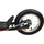 Trotinet Enero Ghost Raider Max, 16\" 12\", gjer 50 kg, i zi