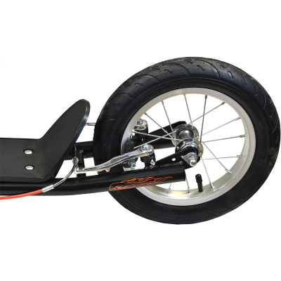 Trotinet Enero Ghost Raider Max, 16\" 12\", gjer 50 kg, i zi