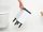 Kosh plerash Brabantia Bo Trash Can Hi, 4L, i bardhë