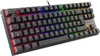 Tastierë Genesis Thor 300 TKL RGB, FR, e zezë