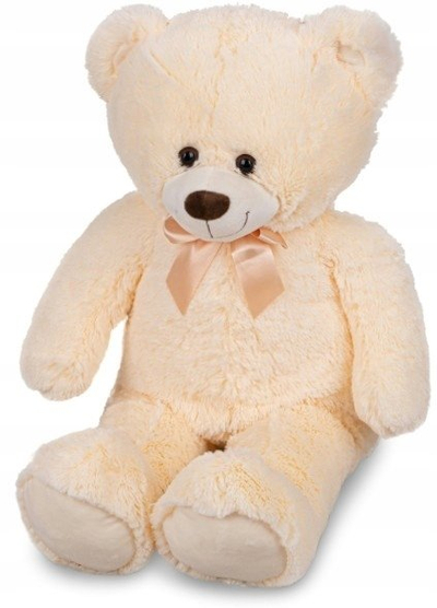 Ari pelushi Plush Friends Teddy Bear, 80cm, me fjongo, bezhë