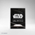 Futrolla letra Gamegenic Star Wars Unlimited Premium Art Sleeves Card Back, set 60 copë, e bardhë