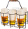 Mbajtëse Orion për shishe ose krigla birre, 0.5L, 6 vende