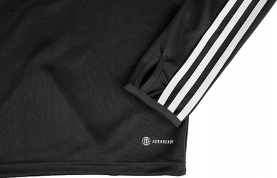 Bluzë sportive Adidas Tiro 23 Training Top HS0326, poliester, për burra, e zezë