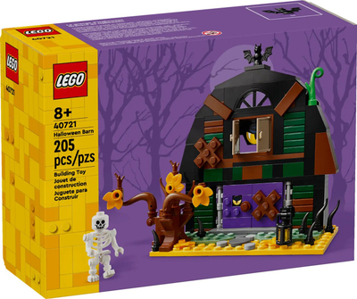 Lodra Lego Halloween Barn 40721, set sezonal ndërtimi, për fëmijë 8+