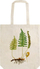Çantë shpatullash Skona Ting Cotton Shoulder Bag Shopper Fern, pambuk organik, motiv dekorativ, e gjelbër