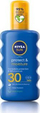Sprej për nxirje Nivea Moisturizing, SPF 30, 200 ml