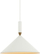 Висечка лампа Italux Drello PND-541101-W, E27, модерна, бела