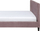 Mbulesë krevati FITOU Velvet, 160 x 200 cm, rozë