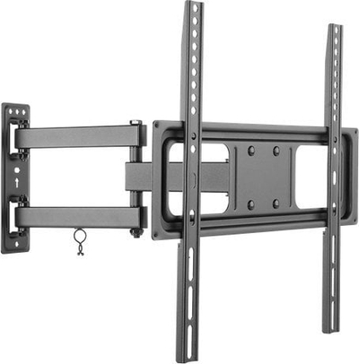 Mbajtëse TV Deltaco ARM-1200, 32"-55", 35 kg, VESA 200x200-400x400, e zezë