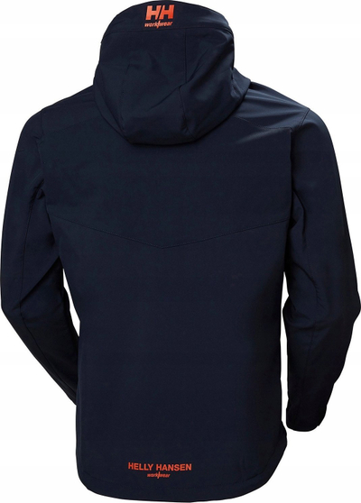 Xhaketë softshell Helly Hansen Chelsea Evolution, e papërshkueshme nga uji, e frymëmarrshme, navy, M