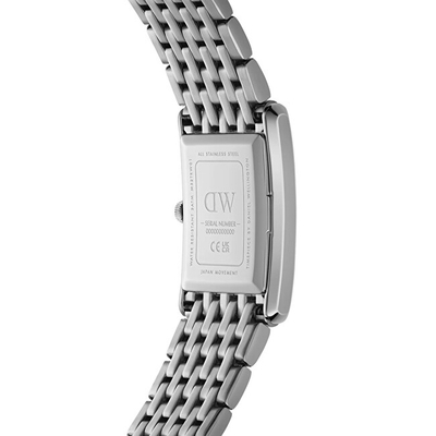 Orë për femra Daniel Wellington Bound 32x22 DW00100706, e argjendtë