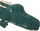 Lodër pelushi Atmosphera for Kids Krokodil, 80 cm, korduroj, jeshile