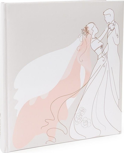Album fotografish Photo Album Pocket Sewn Mist 1, 300 foto, 10 x 15 cm, gri