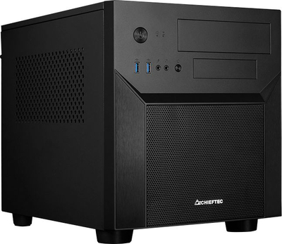 Kasë për kompjuter Chieftec Mesh ProCube CI-02B-OP, e zezë