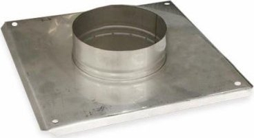 Panel oxhaku për çati WADEX Chimney Roof Panel, diametër 102mm, i zi