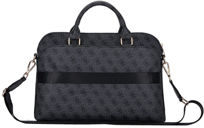 Торба за лаптоп Guess GUCB15P4DPTK, 15\", со џеб со патент, црна