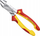 Gërshërë diagonale elektrike Wiha Professional Electric 41274, 180mm, dorezë SoftFinish, kuqe verdhë