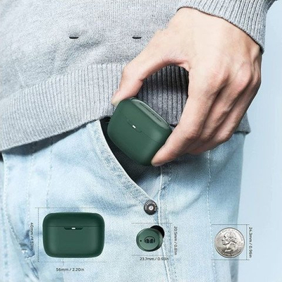 Kufje wireless Monster N Lite 200 AirLinks, in-ear, jeshile