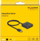 Ndarës DisplayPort DeLOCK, 2 porta, 8K, i zi