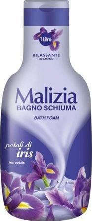 Shkumë banje Malizia Iris Bath Foam, 1L, për trup