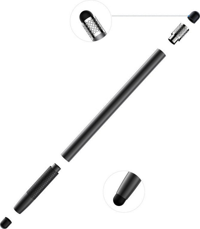 Stilolaps për ekran me prekje Joyroom JR-DR01, pasiv, për smartphone dhe tablet, i zi