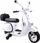 Motor elektrik lodër Gazelo Vespa G137446, për fëmijë, me rrota ndihmëse, i bardhë