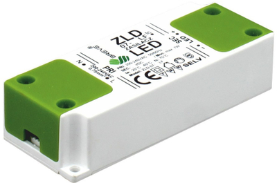 Напојување LED Breve Tufvassons ZLD 12-12LF, 12V DC, 12W, бело