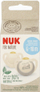 Qetësues NUK For Nature, latex anatomik, 6-18 muajsh, 2 copë, gri bezhë