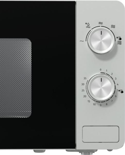 Furrë me valë Gorenje MO20E1S, 20L, 800W, ngjyrë argjendtë