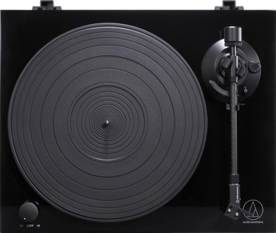 Gramafon Audio Technica ATLPW50PB, me dorë me rrip, Piano Black
