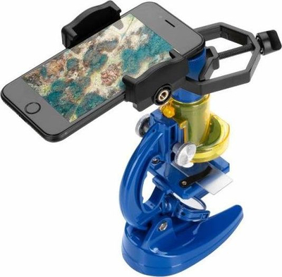 Adapter për telefon Redleaf SOM-1, për teleskop dhe mikroskop, metal plastike, i zi