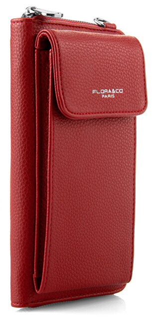 Çantë crossbody për femra FLORA & CO, e kuqe