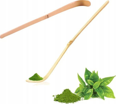 Лажица за чај Moya Matcha Chashaku, бамбус, за прашок матча, природна