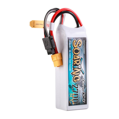 Bateri LiPo Gens Ace Soaring 2700mAh, 14.8V 4S, 30C, XT60