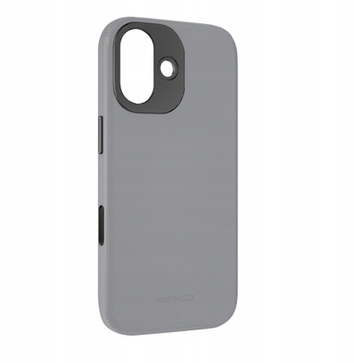 Mbulesë telefoni YAXO Leather Gear Slim Case për iPhone 17, me MagSafe, gri