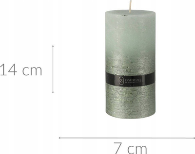 Qiri dekorativ Home Styling Collection Dip Dye, 14 cm, i gjelbër