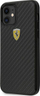 Mbrojtëse telefoni Ferrari FERCAHCP12SBK, për iPhone 12 mini 5.4", hardcase karbon, e zezë