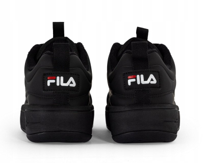 Atlete Fila Superbubble W FFW0536-80010, sintetike, taban gome, të zeza