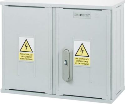 Kuti elektrike Incobex Thermosetting Enclosure 53x42, 420x530x250mm, IP44, gri