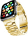 Rrip metalik Mercury për Apple Watch, 38/40/41 mm, çelik inoksi, ngjyrë ari