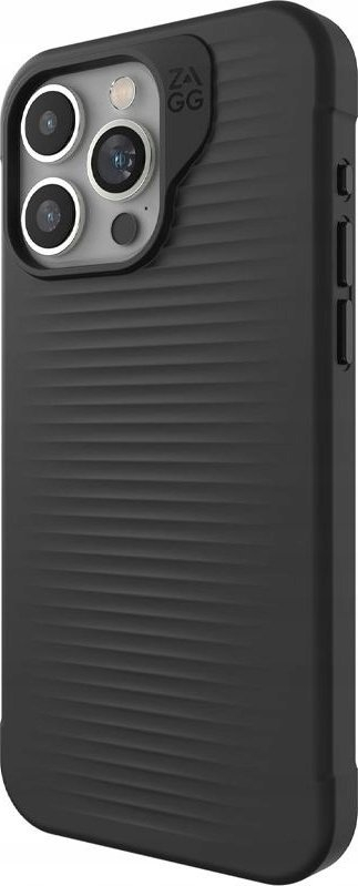 Заштитна маска ZAGG Luxe Snap за iPhone 15 Pro Max, компатибилна со MagSafe, транспарентна