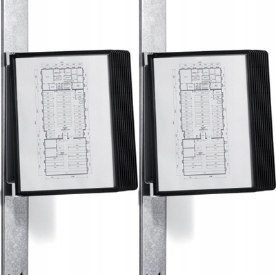Panel magnetik për afishim Durable VARIO Wall 10, A4, i zi