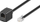 Kabllo telefonike MicroConnect RJ12 6C/6P, 3 m, e zezë