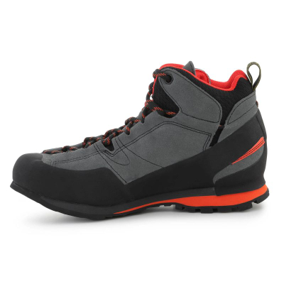 Këpucë hiking La Sportiva Boulder X GTX Mid, Gore Tex, gri me të zezë