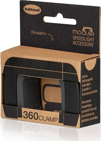 Kapëse montimi Hahnel Module 360 Clamp për drita fotografike, metal, e zezë