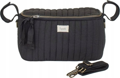 Organizues karroce 3 Sprouts Quilted Stroller Caddy, universal, me rrip shpatulle, i zi