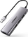 HUB USB UGREEN, 3 porta USB 3.0, RJ-45 Gigabit, gri