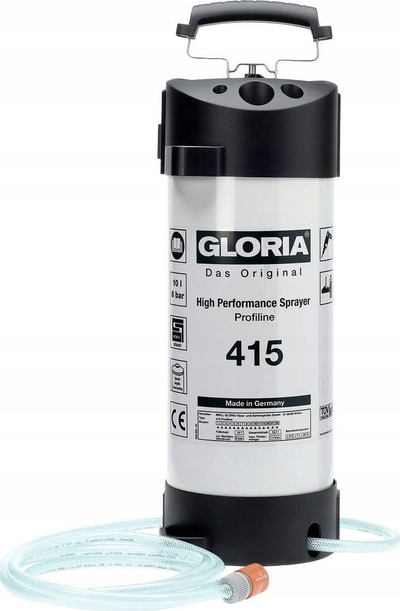 Pompë uji Gloria 415, 10L, 6 bar, bardh e zezë